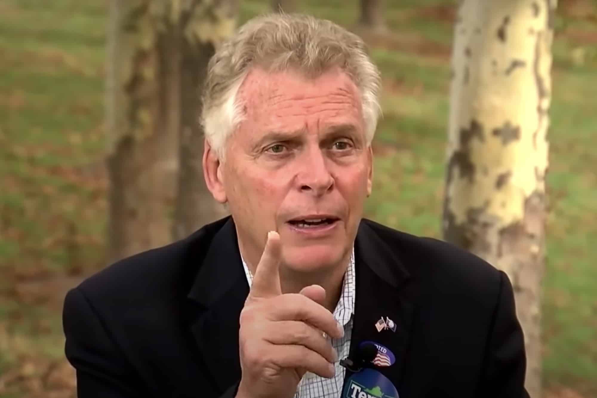 Virginia Gubernatorial Candidate Terry McAuliffe