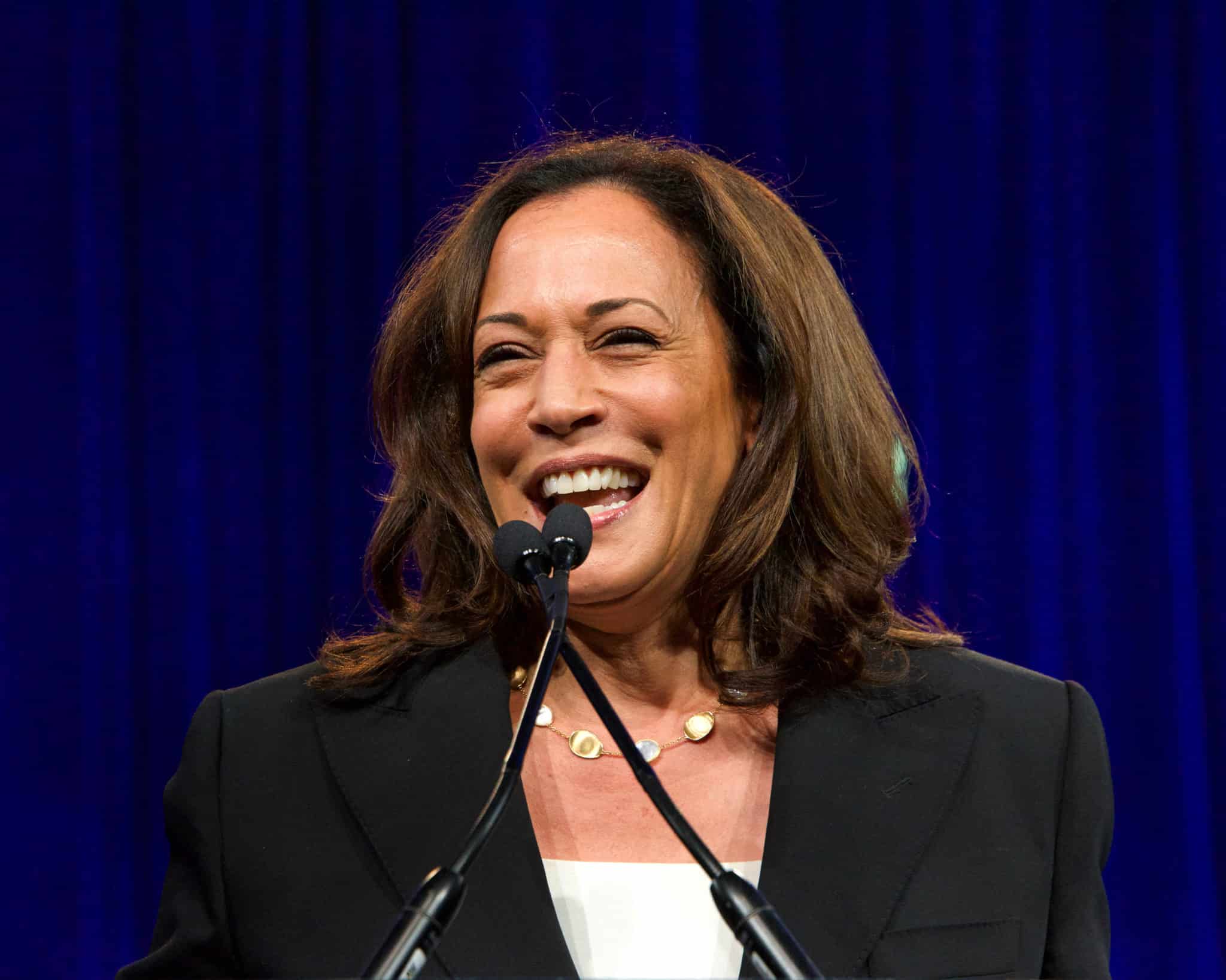 Presidential candidate Kamala Harris