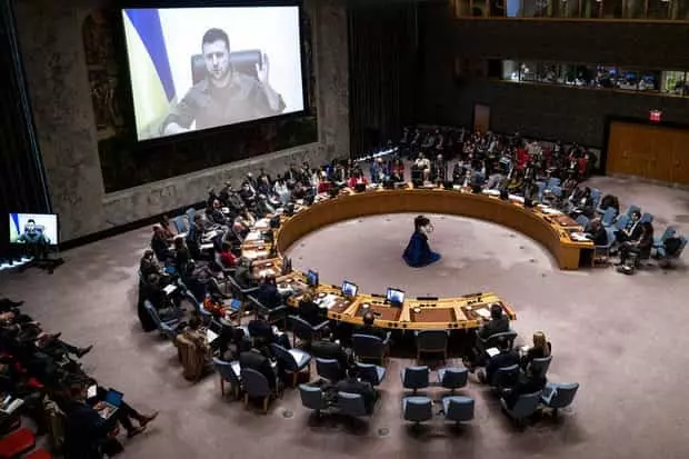 Zelenskyy United Nations meeting