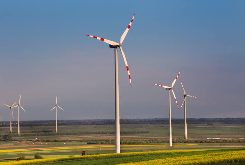 wind turbines