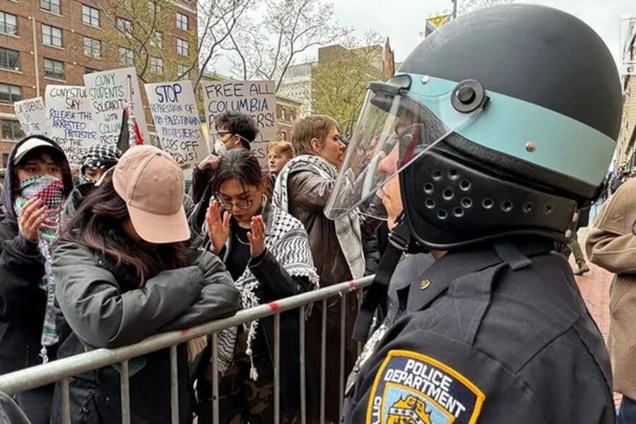 Columbia University President Announces Transition to Online Classes Amid AntiIsrael Protests Calls for a Reset