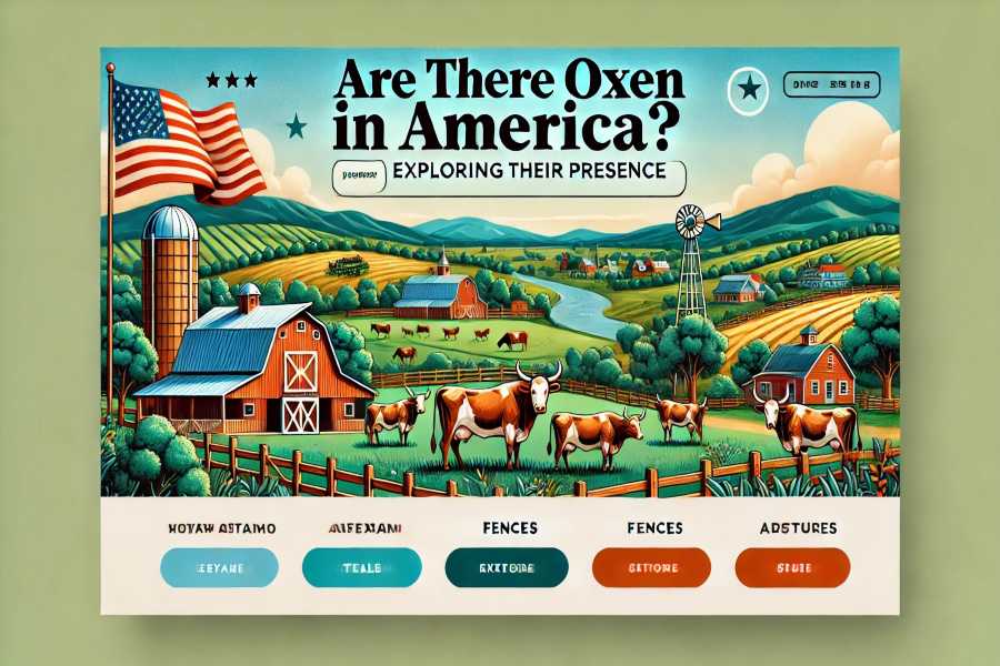 Are There Oxen In America