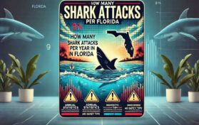 How Many shark Attacks per year in Florida Annual Shark Attack Figures in Florida